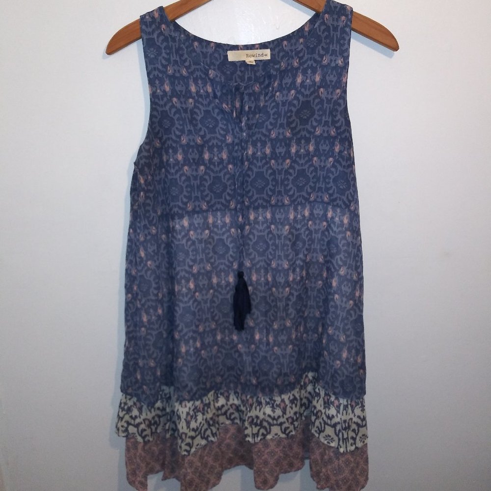 Rewind- Blue Dress Small